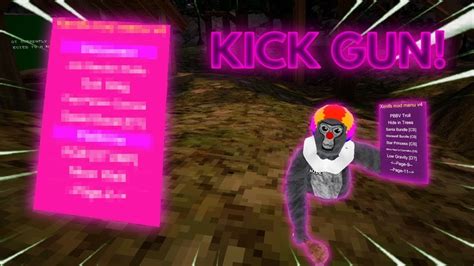 gorilla tag mod menu showcase of FLIMCYOP MOD MENU - YouTube