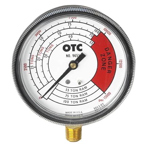 OTC® 9651 - 4-Scales Pressure Gauge