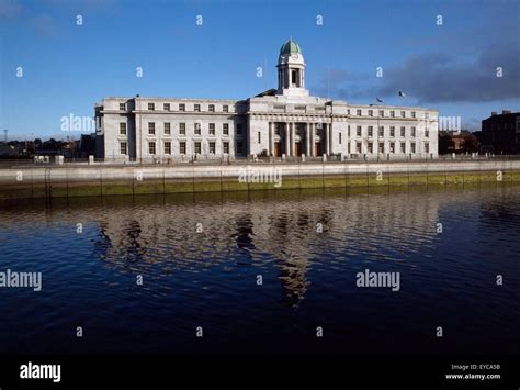 Cork City Hall, Cork, Co Cork, Ireland; City Hall On The River Lee ...