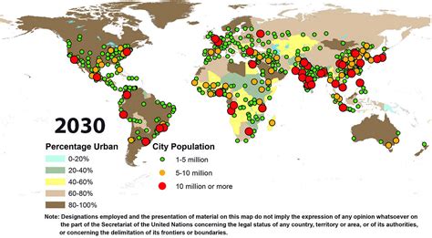 GeoMapping! - urbangeographies: WORLD URBANIZATION, 1970-2030 ...