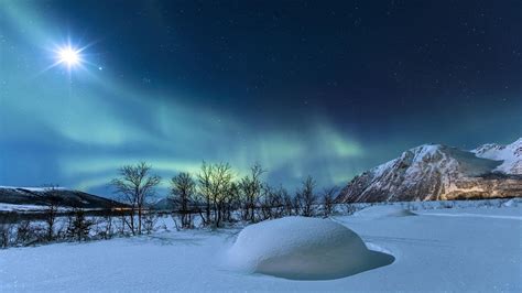 Northern Lights Winter Wallpapers - Wallpaper Cave