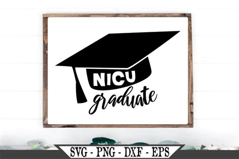 NICU Graduate SVG NICU Grad Svg Nicu Alumni Cuttable File | Etsy