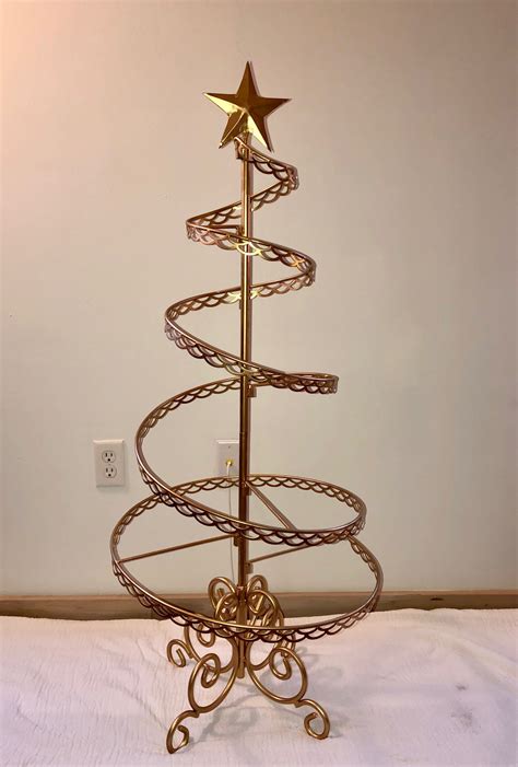 Ornament Trees - Spiral Wire Ornament Tree - 4 Foot, Ornament Display Trees