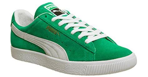 PUMA Suede Classic in Green for Men - Lyst