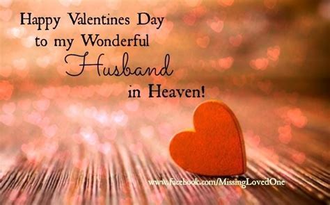 Happy Valentine's Day To My Husband In Heaven | Happy valentine day ...