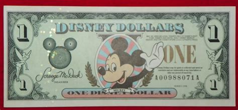 2005 "A" Series 50th Anniversary Disney 50 Dollars Mickey Mouse ...