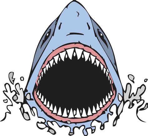 clipart mouth open shark 20 free Cliparts | Download images on Clipground 2024