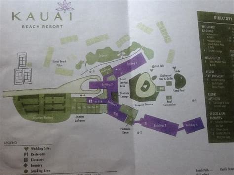 Marriott Kauai Beach Resort Map - Dakota Map