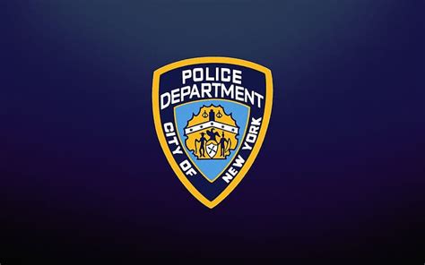 HD wallpaper: New York City Police Department, badge | Wallpaper Flare