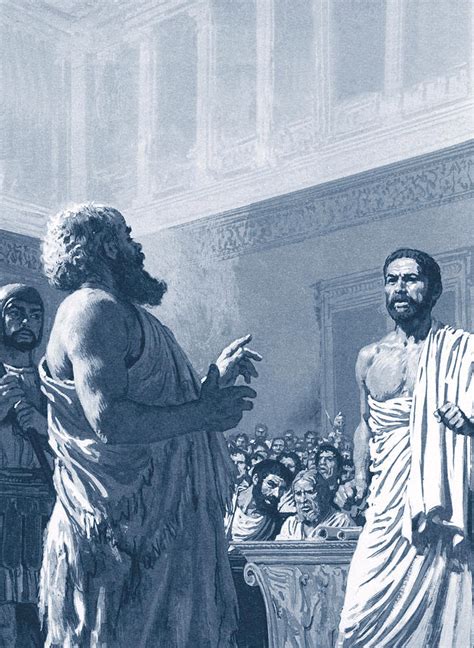 Plato's Apology: Socrates' Defense at His Trial Before Execution