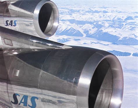 Boeing 747 engines | 1979, over Greenland - SAS Polar route | SAS Museet | Flickr