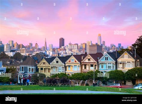 Painted Ladies, San Francisco, USA Stock Photo - Alamy