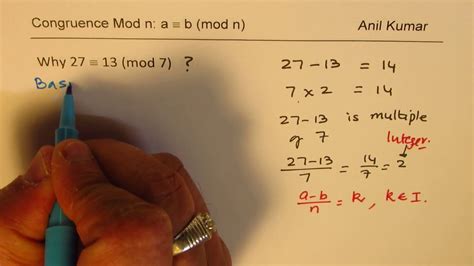 Congruence Modulo N Methode