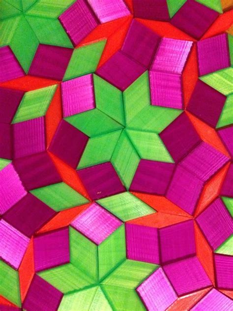 Aperiodic tiling 7-fold symmetry by aarono | Math art, Symmetry, Fold