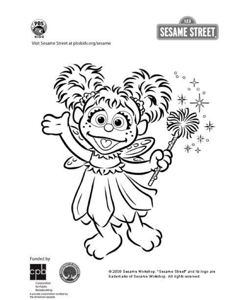 Abby Cadabby Coloring Page | Kids Coloring… | PBS KIDS for Parents