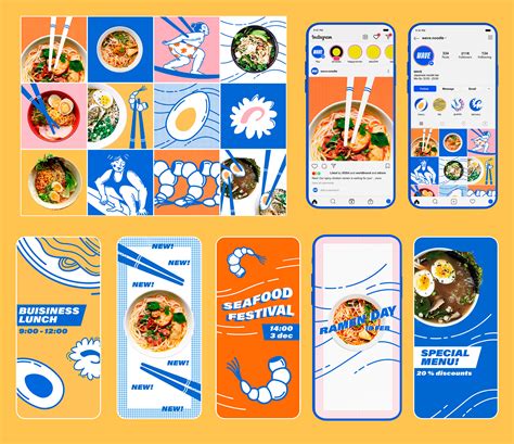 WAVE noodle bar on Behance