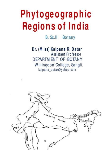 Phytogeographic Regions of India | PDF | Himalayas | Subtropics