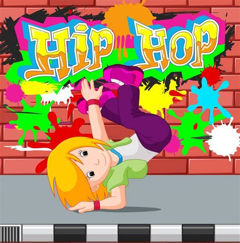 kids dancing hip hop 8658104 Vector Art at Vecteezy