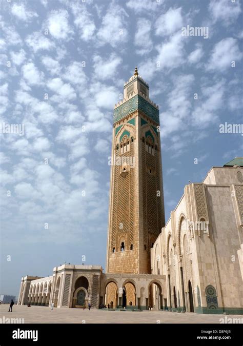 casablanca mosque morocco Stock Photo - Alamy