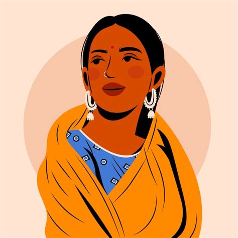 Indian Woman Vectors & Illustrations for Free Download | Freepik