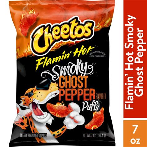 Cheetos Flamin’ Hot Smoky Ghost Pepper Puffs, 7 oz – rarecandycanada