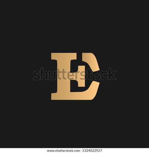 El Edl Logo Vector Golden Initial Stock Vector (Royalty Free) 1324022927 | Shutterstock