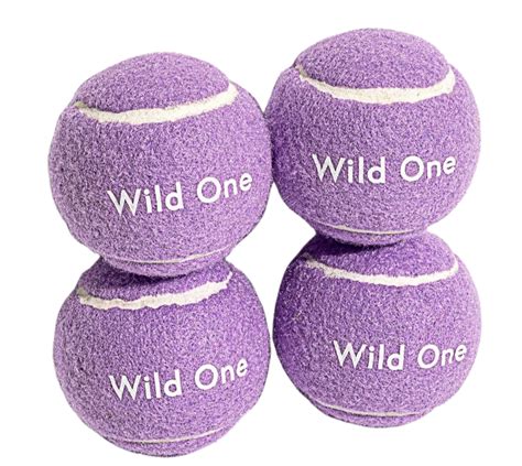 Wild One Tennis Balls Set of 4 - Small, Lilac – Martie