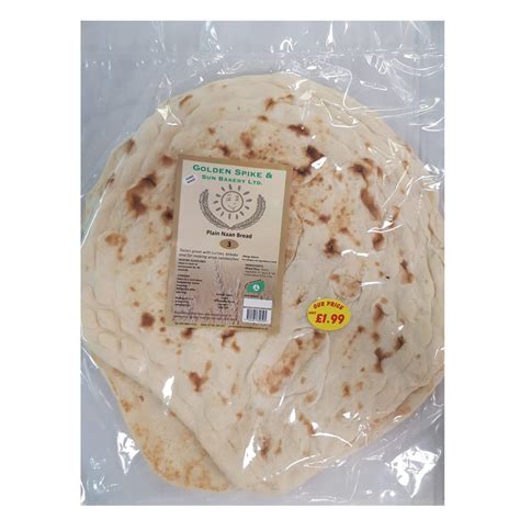 Plain Naan Bread – Evergreen Foods