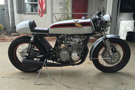 1978 Honda CB550 Cafe Racer | Bike-urious