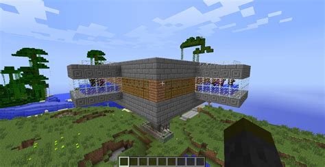 Iron Golem Farm in a Survival Terrain Minecraft Map