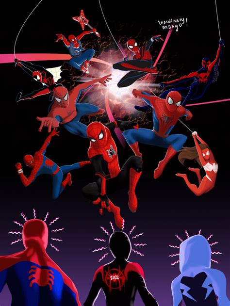 Into the Spider-Verse 2 poster (by inordinarymango on instagram) : r ...