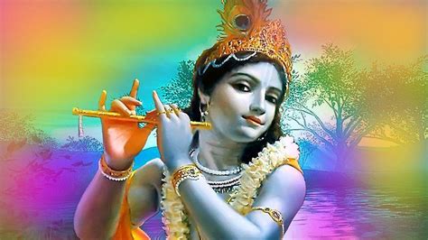 Colorful Picture Of Lord Krishna HD Krishna Wallpapers | HD Wallpapers ...