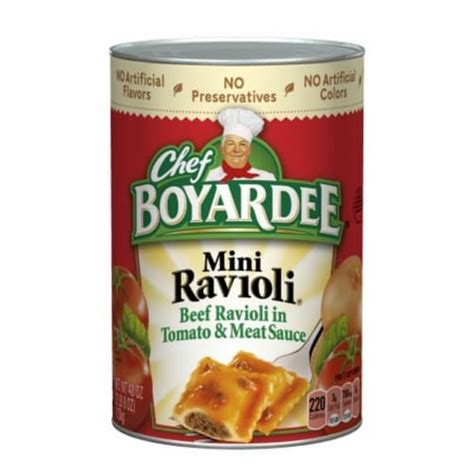 Chef Boyardee® Mini Beef Ravioli® in Pasta Sauce, 40 oz - Foods Co.