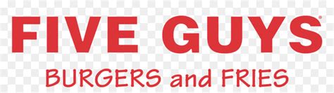 Five Guys Logo - Five Guys Burger Logo, HD Png Download - vhv