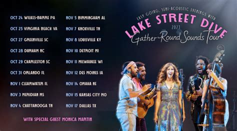 2023 Fall Gather Round Sounds Tour Announced For Lake Street Dive