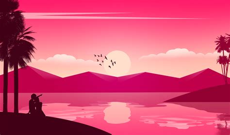 3840x21602021 Couple Seeing Sunset 3840x21602021 Resolution Wallpaper ...