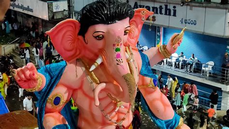 chudi bajar Begum bazar pahalvan Ganesh visarjan Telangana Hyderabad - YouTube