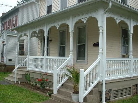 Victorian Home Exterior in Langhorne - spindles, tall vertical windows | by E & H Properties ...