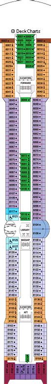 Celebrity Constellation Deck Plans, Ship Layout & Staterooms - Cruise ...