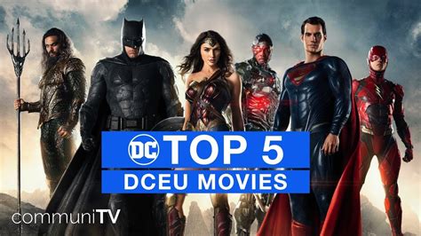 TOP 5: DCEU Superhero Movies | DC Special - YouTube