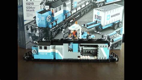 LEGO 10219 MAERSK TRAIN - YouTube