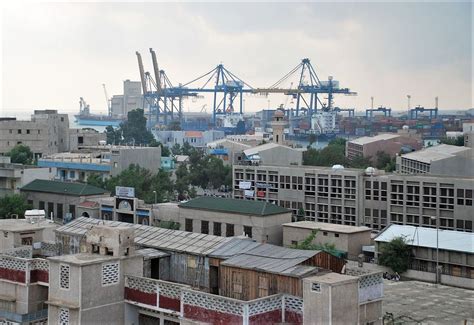 Port Sudan, on the Red Sea, Sudan. (Bertramz, Creative Commons ...