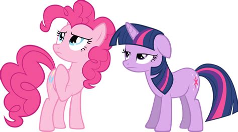 Pinkie Pie and Twilight Sparkle by vectorvector on DeviantArt