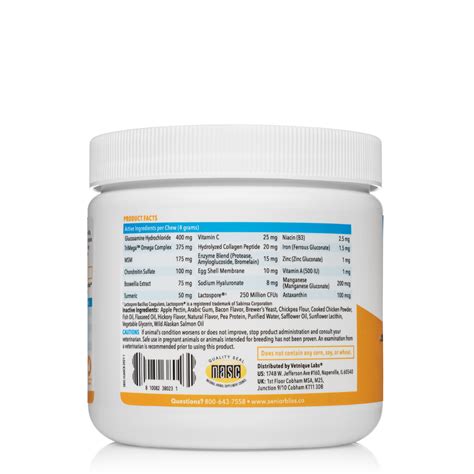 Seniorbliss™ Hip, Joint Supplement for Senior Dogs – Vetnique Labs