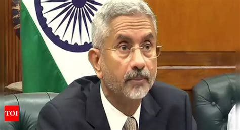 Jaishankar: Foreign minister S Jaishankar talks to Russian and US ...