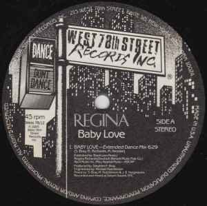 Regina – Baby Love (1986, Vinyl) - Discogs