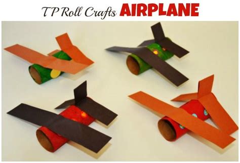 Paper roll craft : Airplane – Fun Littles
