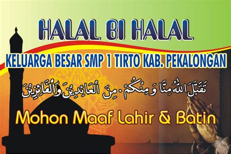 Kumpulan Desain Banner Acara Halal Bihalal Terbaru - Informasi Masa Kini