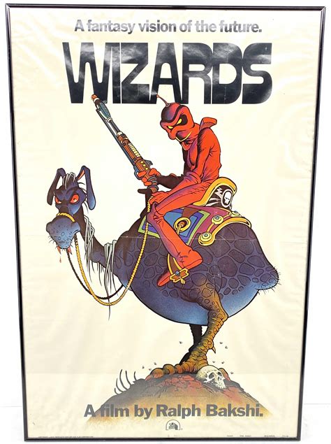 Lot - Ralph Bakshi "Wizards" Movie Poster