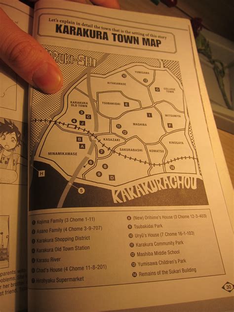 Karakura Town Map | Bleach Official Characters Book | Cesar Pics | Flickr